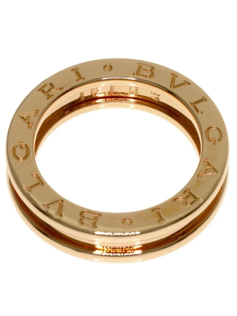 Bvlgari B-zero One Band 48 Ring 18k Pink Gold